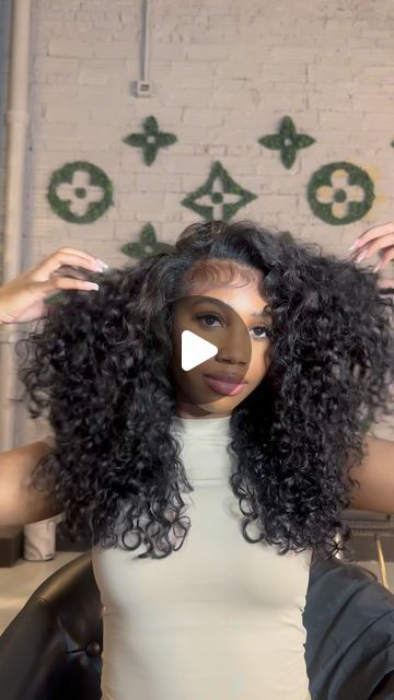 Hairrby Bri on Instagram: "Watch Me Do My Own Curly Flipover Quickweave 🩷 Hair From: @asteriahaircoupon  Youtube: Adoreabria 🩷 • #explorepage #hairtutorial #hairtransformation #quickweave #quickweaveatl #curlyhair #hairreelsvideo #blackgirlhairstyles #blackgirlhair #hairtutorials #viralvideos #flipovermethod" Deep Wave Clip Hairstyle, Curly Bundles Hairstyles For Black Women, Side Part Sew In Deep Wave Curly Hair, Wet And Curly Quick Weave, Water Wave Flip Over Quick Weave, Curly Leave Out Hairstyles, Deep Wave Bundles Hairstyles, Water Wave Quick Weave With Leave Out, Curly Hair With Leave Out