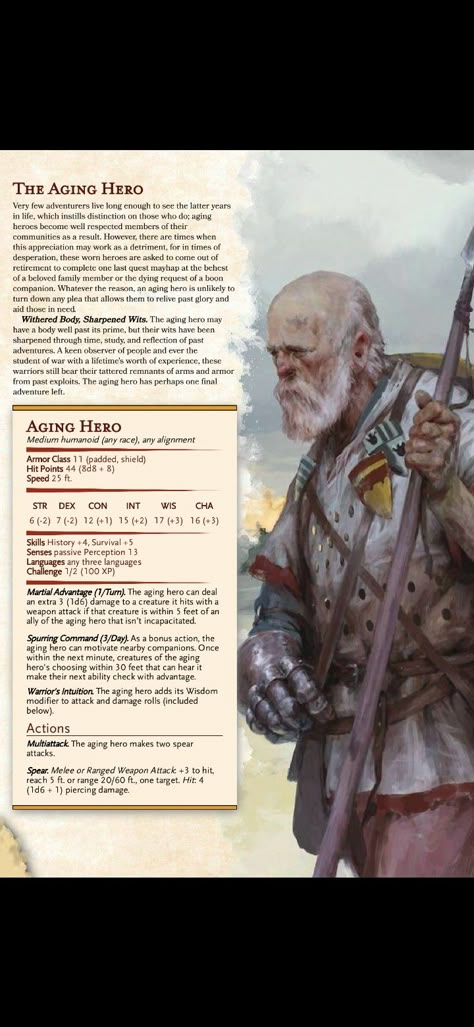 Statblock 5e, Dnd Monsters Concept Art, Dnd Homebrew Monsters Humanoid, Dnd Npc Stat Blocks, Goblin King Dnd, D&d Npc Ideas, Npc Stat Block, Dnd Npc Characters, Dnd Army