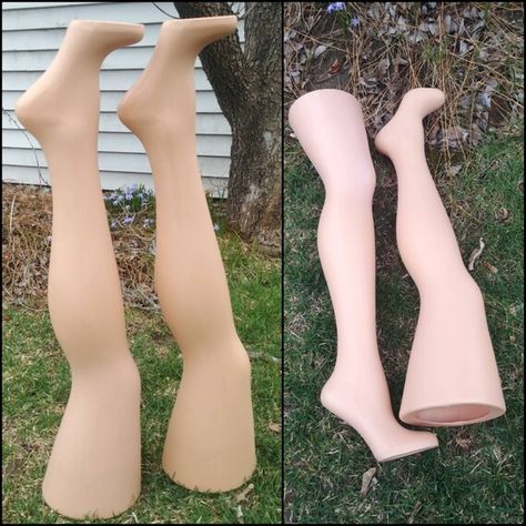 Check out this item in my Etsy shop https://www.etsy.com/listing/985929812/a-pair-of-mannequin-blow-mold-display Mannequin Legs Display, Retro Attire, Mannequin Store Display Bust Head Antique Vintage, Display Mannequins, Leg Lamp, Clothing Store Displays, Blow Molding, Black Acrylics, Vintage Crafts