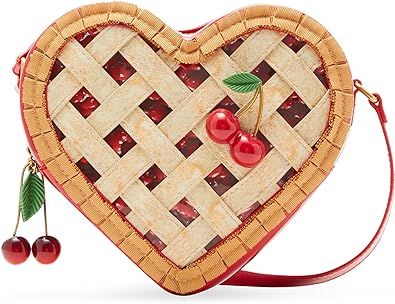 Betsey Johnson Sweet As Cherry Pie, Multicolor Cherry Pie Recipe, Satchel Backpack, Happy Hippie, Pretty Bags, Cherry Pie, Betsy Johnson, Crossbody Clutch, Blue Jewelry, Cute Bags