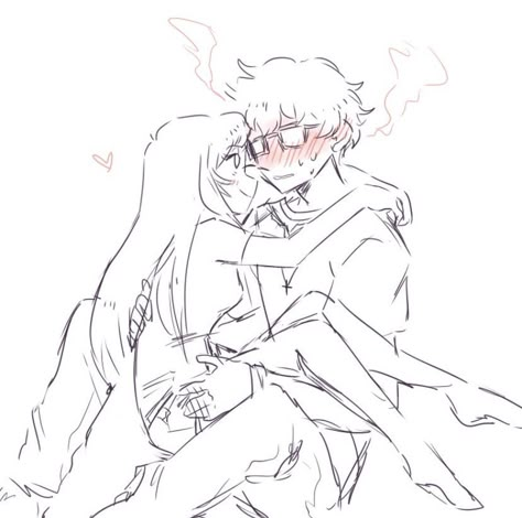 Watch The Stars, Couple Poses Drawing, الفن الرقمي, Couple Poses Reference, Me And Him, Cute Couple Art, Me And Who, Couple Drawings, Mystic Messenger