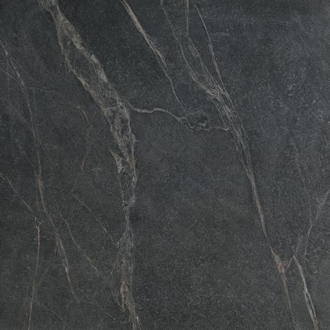 Soap Stone 12X24 Black Satin 877577 Soapstone Tile Floor, Black Stone Kitchen Island, Dark Grey Bathroom Countertops, Soapstone Look Countertops, Soapstone Countertops Bathroom, Dark Bathroom Floor Tile, Dark Quartz Countertops, Black Soapstone Countertops, Home Exterior Colors Combinations