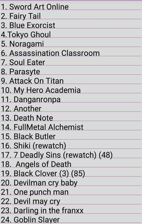 List of anime to watch Anime Watch List, Anime To Watch, Materi Bahasa Jepang, Anime Suggestions, Animes To Watch, Good Anime To Watch, Anime Watch, Anime Titles, Anime Recommendations