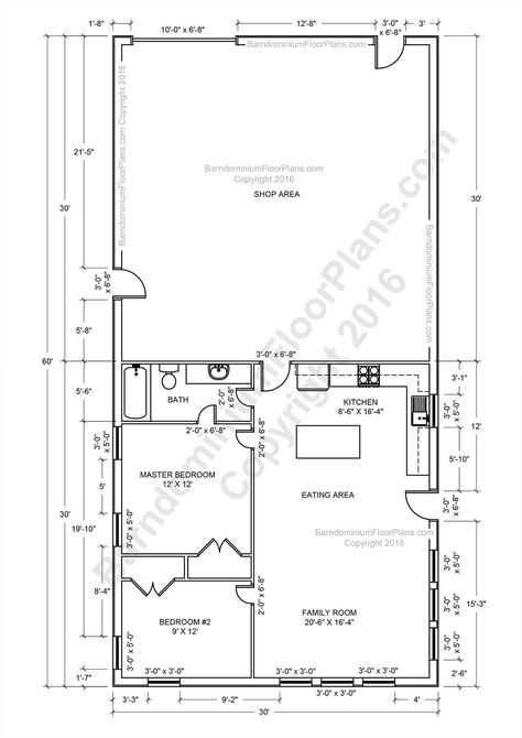 Pole Barn With Living Quarters, 40x60 Pole Barn House Plans, Metal Shop Houses, Shop With Living Quarters, Garage With Living Quarters, Pole Barn Plans, Shop Houses, Barn With Living Quarters, Pole Barn Home