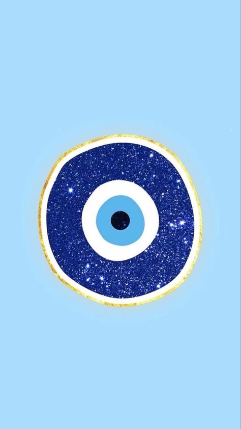 Tela Iphone, Evil Eye, Moon, Holidays, Iphone, Pins, Blue, Art