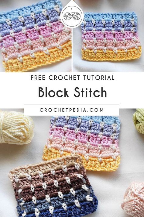 Crochet Block Stitch, Stuff To Do With Yarn, Crochet Box Stitch, Teddy Bear Baby Blanket, Bear Baby Blanket, Block Stitch, Happy 2023, Left Handed Crochet, Stitch Games