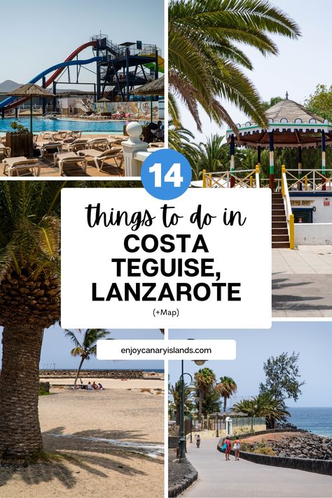 In this guide, we cover the best things to do in Costa Teguise, places to stay, our favourite restaurants and insider tips. Costa Teguise Lanzarote, Lanzarote Costa Teguise, Costa Teguise, Canary Islands, Iconic Landmarks, Blue Sea, Hidden Gems, Travel Guides, Places To See