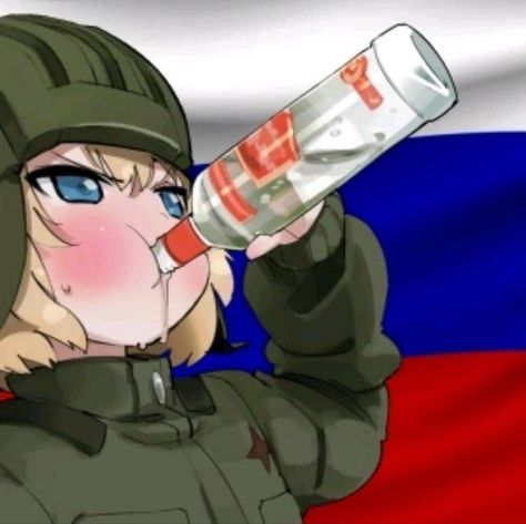 Girls Und Panzer, Anime Meme, An Anime, Anime Memes, Anime Funny, Anime Character, Russia, Anime Art, Gif