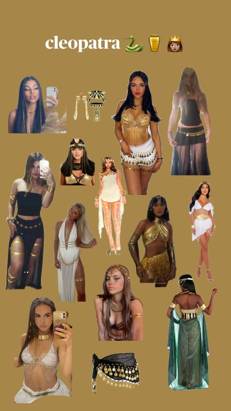 Halloween Costumes For Brunettes, Cleopatra Halloween Costume, Cleopatra Halloween, Costume Ideas Halloween, Women Halloween Costume Ideas, Costume Ideas Women, Classy Halloween Costumes, Halloween Costume Ideas For Women, Costume Ideas For Women