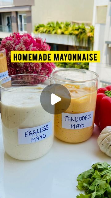 Eggless Mayonnaise Recipe, Easy Mayonnaise Recipe, Mayonnaise Homemade, Eggless Mayo, Eggless Mayonnaise, Healthy Mayonnaise, Make Mayonnaise, Homemade Mayonnaise Recipe, Kasuri Methi