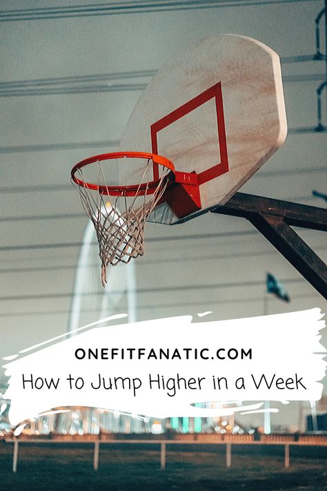 Complete guide on How to Jump Higher in a Week. Improve Your Vertical Jump, How To Jump, Jump Training, Vertical Jump Training, Jump Higher, Vertical Jump, High Jump, Jump In, Improve Yourself