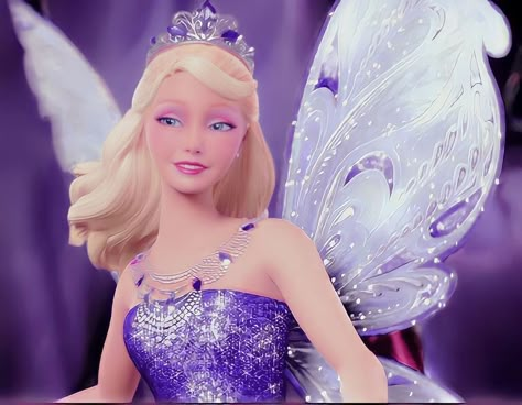 Barbie Roberts on Instagram: “So pretty!💜 Barbie Mariposa and the fairy princess, 2013.🧚🏻‍♂️🤍 #barbieprincesscatania #barbie #barbiemariposaandthefairyprincess…” Mariposa And The Fairy Princess, Pretty Barbie, Barbie Nostalgia, Marinette Et Adrien, Old Barbie, Barbies Pics, Barbie Vibes, Barbie Aesthetic, Barbie Cartoon