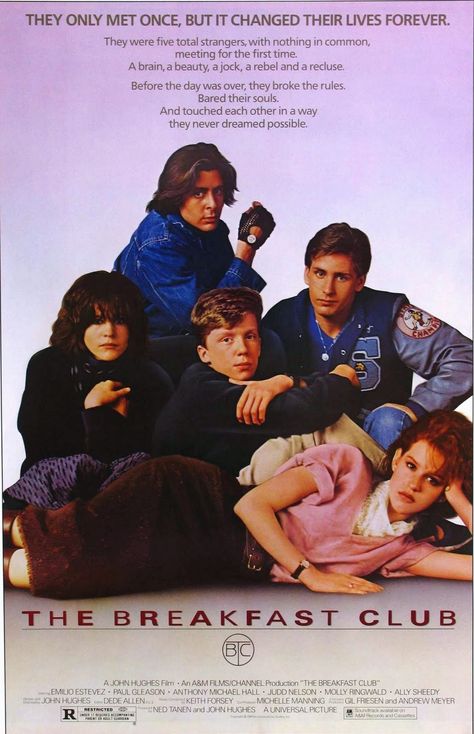 Breakfast Club Movie, 1980s Movies, Septième Art, Movies Worth Watching, I Love Cinema, See Movie, Bad Memes, 80s Movies, The Breakfast Club