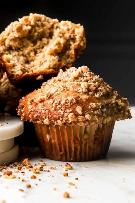 Bakery Banana Nut Muffins, Bakery Style Banana Nut Muffins, Banana Nut Muffins Recipe Moist, Starbucks Banana Nut Bread Recipe, Peanut Muffins, Healthy Banana Nut Muffins, Banana Nut Bread Muffins, Moist Banana Nut Muffins, Savory Loaf