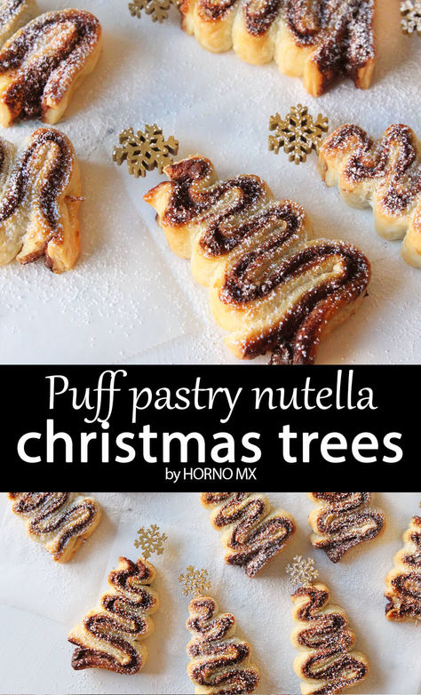 This is the ultimate dessert for hosting during these holidays! Delicious and quick to make Christmas Nutella Puff Pastry, Christmas Desserts Pastry, Puff Pastry And Nutella Christmas Tree, Nutella Puff Pastry Snowflake, Nutella Christmas Puff Pastry, Puff Pastry Christmas Trees On A Stick, Christmas Tree Phyllo Dough, Christmas Desserts With Puff Pastry, Nutella Phyllo Pastry