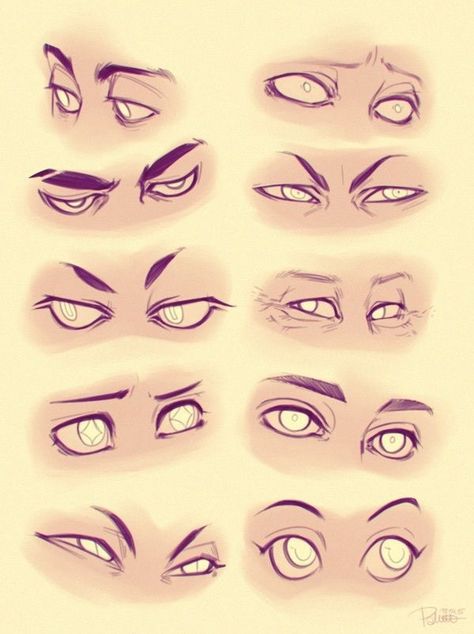 Different realistic eyes Eyes Reference, Eye Reference, Disney Eyes, Realistic Eye Drawing, Drawing Eyes, Drawing Lesson, Cartoon Eyes, Eye Tutorial, Drawing Expressions