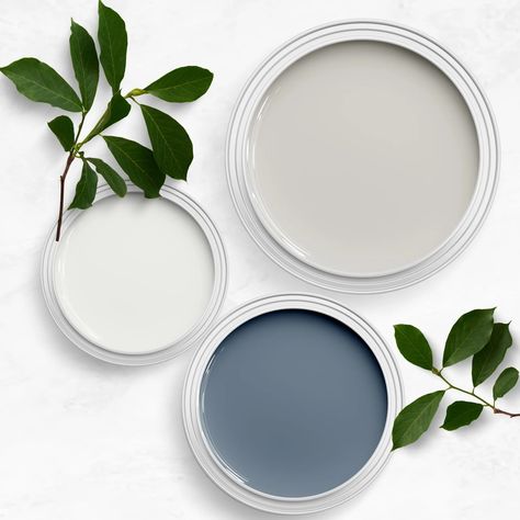 Modern Farmhouse Color Palette Behr Paint Colors Includes Behr Perfect Taupe and Behr Dove for Your Whole Home. - Etsy Color Palette Behr Paint, Behr Dove, Behr Perfect Taupe, Color Palette Behr, Blue House Paint, Perfect Taupe Behr, Behr Color Palettes, Whole House Colors, Grey Paint Palette