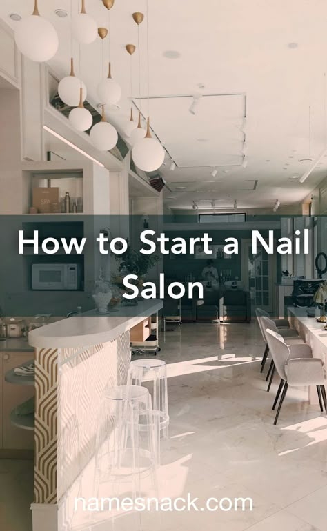 Salon And Nail Bar Ideas, Idea For Nail Salon, Farmhouse Nail Salon, Nail Salon Outside Decor, Nail Bar Decor Salon Ideas, Nail Salons Decoration, Small Nail Bar Ideas, Nail Parlour Interior Design Small Space, Nails Spa Decoration Salon Ideas