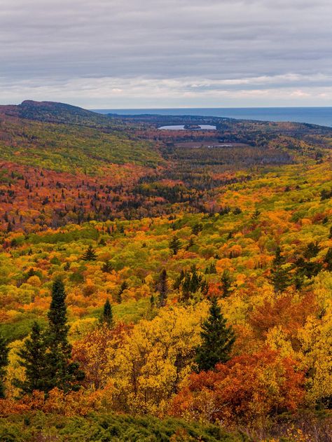 Fall View, Autumn Favorites, Nature Landscape Pictures, Fall Landscapes, Autumn Song, Fall In Michigan, Travel Michigan, Nature Photography Landscape, Upper Michigan