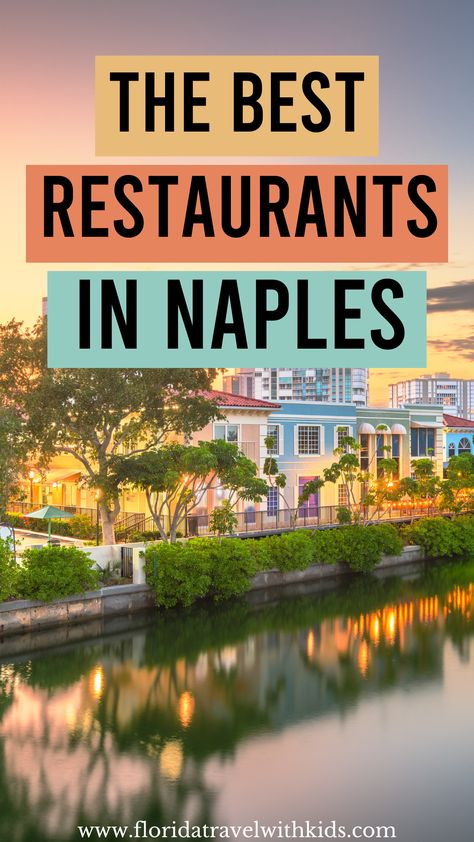 Here are the 28 best places to eat in Naples Florida. If you're planning a vacation in Naples, Florida and looking for the best restaurants - check out it! #naplesflorida #naples #restaurantsinnaples #floridavacation #swfl Florida Activities, Best Beach In Florida, Florida Travel Destinations, Naples Beach, Florida Travel Guide, Planning A Vacation, Dining Ideas, Florida Destinations, Florida Restaurants