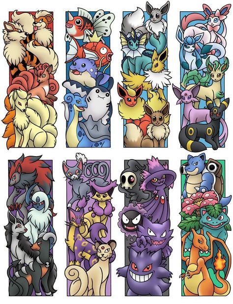 Pokemon Card Crafts, Pokemon Bookmark, Pokemon Video, Pikachu Tattoo, Kartu Pokemon, Pokemon Painting, Pokemon Sketch, Pokemon Craft, Pokemon Tattoo