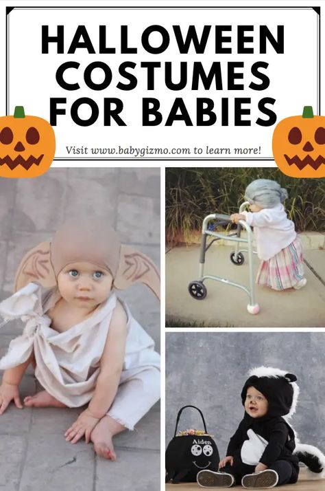 6 Adorable Halloween Costumes for Babies | Baby Gizmo Baby Family Halloween Costumes, Cute Costumes For Halloween, Baby Ghost Costume, Halloween Easy Diy, Mom And Baby Costumes, Couple And Baby, Sibling Costumes, Diy Baby Halloween Costumes, Adorable Halloween Costumes