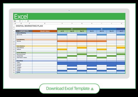 Marketing Plan Template Excel Elegant Free Marketing Plan Templates for Excel Life Plan Template, Digital Marketing Plan Template, Event Planning Checklist Templates, Project Planning Template, Simple Business Plan Template, Task Tracker, Business Plan Template Free, Action Plan Template, Small Business Blog