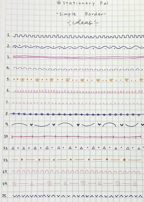 Graph Paper Notebook Ideas, Line Graph Design, Notes On Graph Paper, Lined Bullet Journal, خريطة ذهنية, Bullet Journal Ideas Templates, Bond Paper Design, Bullet Journal Design, Journal Design Ideas