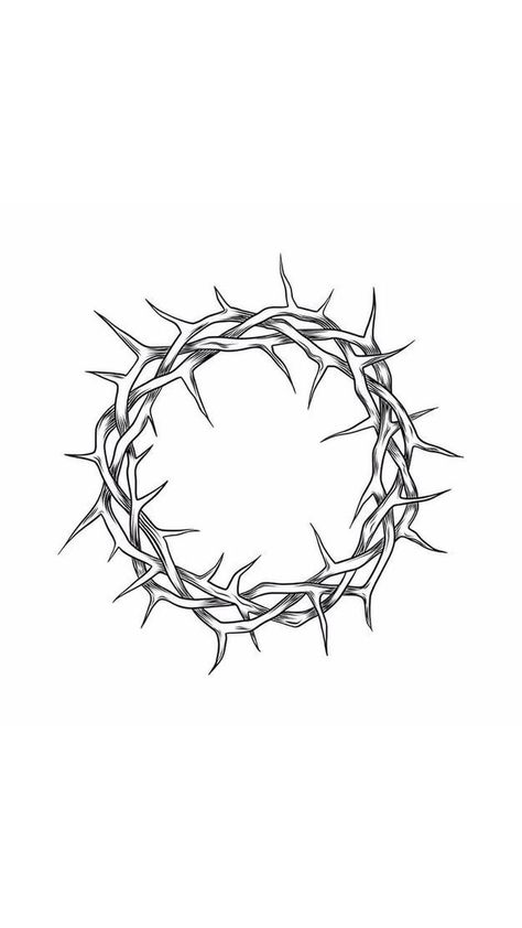 Piece Work Tattoos, Crown Of Flowers Tattoo, Crown Of Thorns Elbow Tattoo, Thorn Tattoo Men, Crown Of Thrones Tattoo, Crown Of Thorns Tattoo Women, Jesus Thorn Crown Tattoo, Jesus Crown Of Thorns Tattoo, Crown Of Thorns Drawing