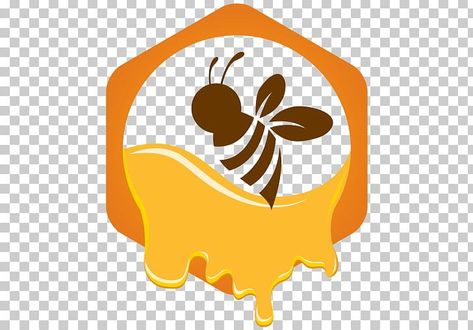 Bee Honey Design, Logo Honey, Honey Bee Logo, Honey Label Design, Logo Bee, Honey Logo, Honey Label, Bee Logo, Bee Images