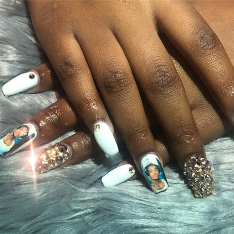 Xxxtentacion Nails Xxxtentacion Nails, Nail Decor, Edgy Nails, Acrylic Nails Designs, Coffin Nails Long, Short Acrylic Nails Designs, Short Acrylic, Nails Long, Short Acrylic Nails