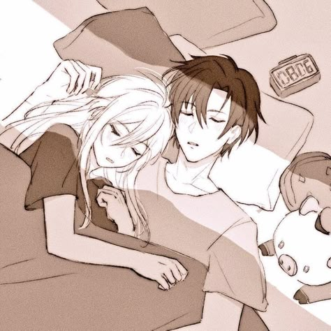 Lena X Shin, Shin And Lena, Lena And Shin, Lena 86, Anime Couples Cuddling, Shin Lena, 86 Anime, Shin X Lena, Sleep With Me