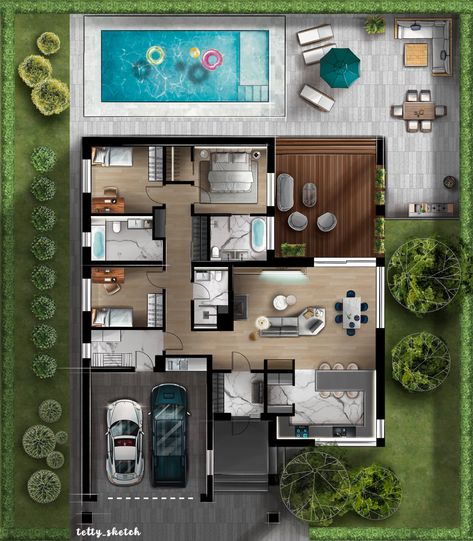 Floor plan house design Living Room Designs Floor Plan, Plan View Architecture, Blueprints House Floor Plans, Layout House Floor Plans, Layout Design Architecture House Plans, Sketch Floor Plan, House Plan Architecture, Architecture Floor Plan, Small Home Plans