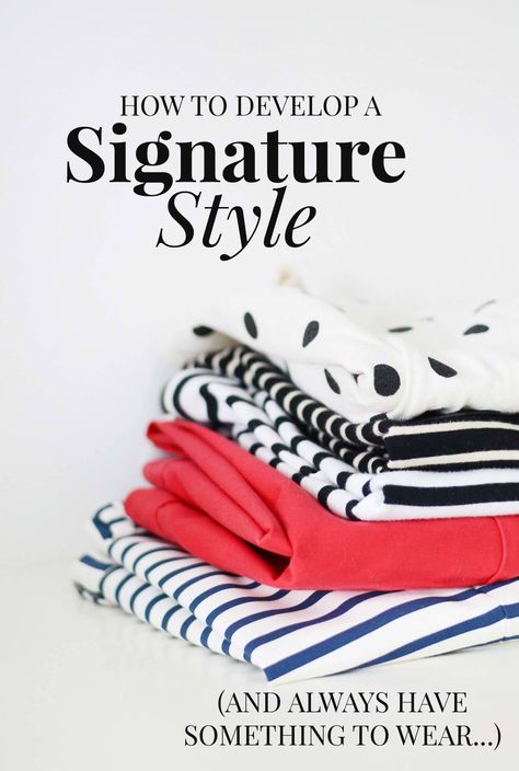 Developing Your Own Style, How To Find Your Signature Style, Signature Look Ideas, How To Find Your Style Fashion, Personal Uniform Ideas, Style Personality Types, Healthy Personality, Signature Style Clothing, Signature Style Ideas