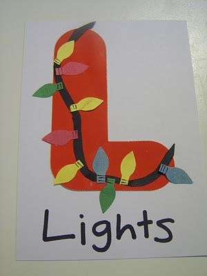 Little Family Fun: L is for LIGHTS Letter L Art For Toddlers, L Is For Lights Preschool, L Is For, L Activities, Letter L Crafts, Preschool Letter Crafts, Prek Crafts, Alphabet Crafts Preschool, Abc Crafts