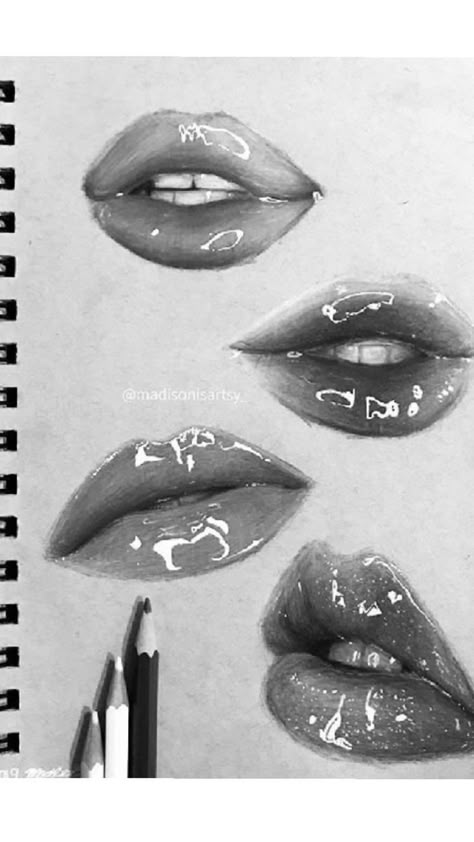 How to draw lips sketch Lip Pencil Drawing, Lips Drawing Realistic, Realistic Lip Drawing, Lips Pencil Drawing, Realistic Lips Drawing, Realistic Lips, Lips Sketch, Pencil Drawing Images, Lip Drawing