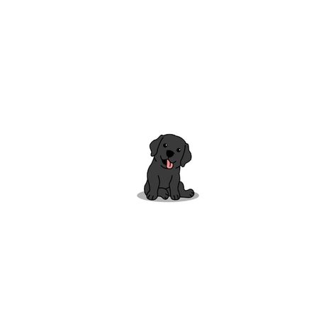 Cute black labrador retriever puppy sitt... | Premium Vector #Freepik #vector #animal-mascot #funny-cartoon #mascot #dog-illustration Black Dog Drawing Cute, Funny Dog Cartoon, Black Labrador Drawing, Cute Dog Drawing Labrador, Labrador Doodle, Dog Black Wallpaper, Black Lab Wallpaper, Labrador Illustration Cartoon, Black Dog Cartoon Illustration