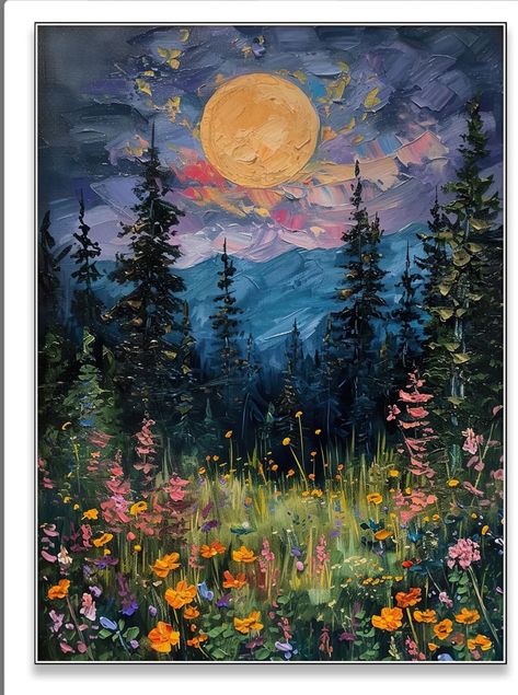 Mixed Painting Ideas, Vintage Painting Acrylic, Easy Large Acrylic Painting Ideas, Canvas Painting Professional, Photography Painting Ideas, Acrylic Painting Easy Landscape, Feel Good Paintings, Painting Ideas For Exhibition, Easy Painting Designs On Canvas