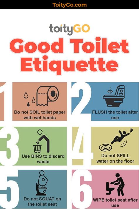 Good Toilet Etiquette Tips Washroom Posters, Workplace Safety Bulletin Boards, Toilet Etiquette, French Vintage Bathroom, How To Paint Behind A Toilet, Rules Of The House, Bathroom Posters Funny, Rules For Men, Bathroom Etiquette