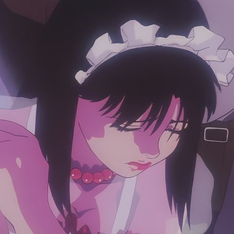 Your Name Icon, Mima Perfect Blue, Mima Kirigoe, Satoshi Kon, Mentally Stable, Blue Icon, Perfect Blue, Retro Anime, Pfp Icons