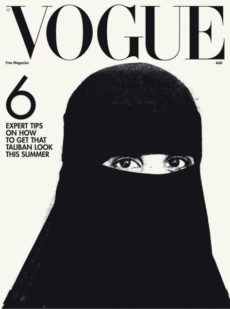 In 2006 Vogue acknowledged salient political and cultural issues by featuring the burqa, as well as articles on prominent Muslim women, their approach to fashion, and the effect of different cultures on fashion and women’s lives Desain Editorial, Magazine Cover Design, Graphic Tshirt Design, A Magazine, Photoshop Design, Graphic Design Posters, Graphic Poster, Editorial Design, Magazine Cover