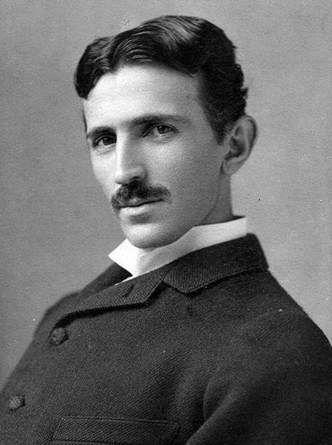 Nicola Tesla, Nicolas Tesla, Viking Life, Wealthy Men, Tesla S, Nikola Tesla, Electrical Engineering, White Photo, 8x10 Photo