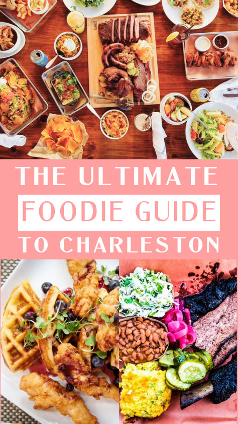 Visit the best places to eat in Charleston, South Carolina! If you're traveling to Charleston, these top Charleston restaurants are a must-try! | Where to Eat in Charleston | Charleston Foddie Guide Charleston Sc Food, Charleston South Carolina Vacation, Charleston Sc Restaurants, Charleston Food, Charleston Travel Guide, Charleston Trip, Charleston Restaurants, Charleston Vacation, Pork Nachos