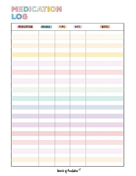 Med Chart Printable, Medicine Chart Printable Daily, Medication Tracker Chart, Medicine Schedule Chart, Daily Medication Chart Printable, Medicine List Printable, Daily Medicine Organization, Printable Medication List, Medicine Log Sheet