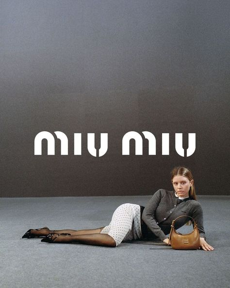 Miu Miu F/W 2023 Campaign (Miu Miu) Miu Miu Campaign, Ads Photography, Sports Shoot, Mia Goth, Corduroy Coat, Dwyane Wade, Birth Mother, Brown Leather Handbags, Creative Idea