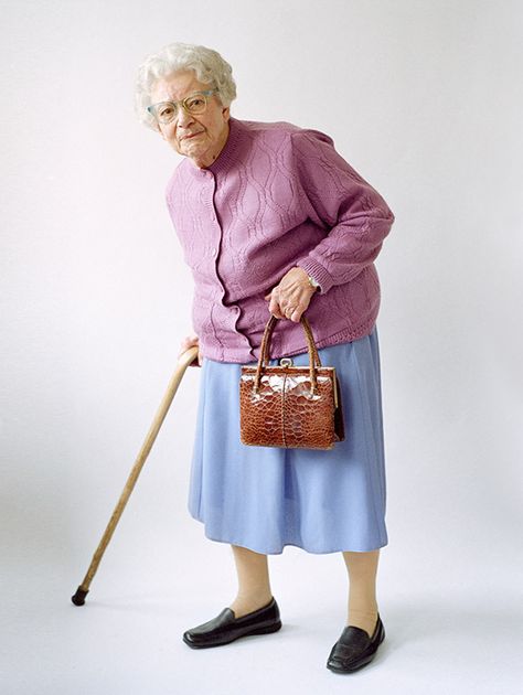 Vogue Photographers, Croc Bag, Grandma Fashion, Tim Walker, People Poses, Human Poses Reference, Old Woman, Figure Poses, Human Poses