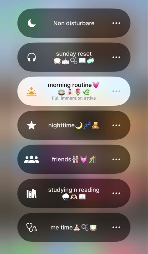 New Focus Iphone, Self Care Iphone Layout, Iphone Reminder App Ideas, Notes Folder Name Ideas Iphone, Aesthetic Contact List Iphone, Canvas School Icon Aesthetic, How To Make A Focus On Iphone, Reminder App Aesthetic, Organization Iphone Screen