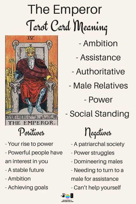 The Emperor Tarot card meaning. An illustration from the Major Arcana with the Rider Waite Tarot deck. Post by divination and fortune-telling with Tarot for love, romance and relationships. Ideal for readers who are just learning the interpretations. The Emperor Tarot Meaning Love, The Emperor Tarot Meaning, Tarot Card The Emperor, The Emperor Tarot Card, Emperor Tarot Card, Emperor Tarot, The Emperor Tarot, Tarot Interpretation, Rider Waite Tarot Decks