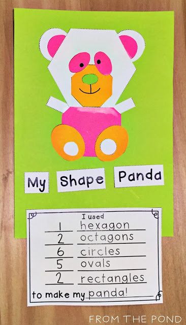 Free  Zoo Animal 2d Shape Craft + A Freebie 2d Shapes Activities, Math Shapes, Shapes Kindergarten, Shape Activities, Grade 1 Math, Letter Learning, Teaching Shapes, 2d And 3d Shapes, Maths Ideas