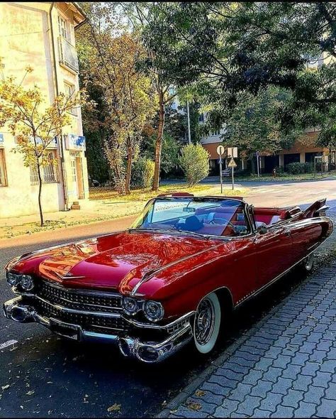 Wallpaper Luxury, 1959 Cadillac, Cool Old Cars, Old Vintage Cars, Old School Cars, Cars Vintage, Old Classic Cars, Cadillac Eldorado, Classy Cars